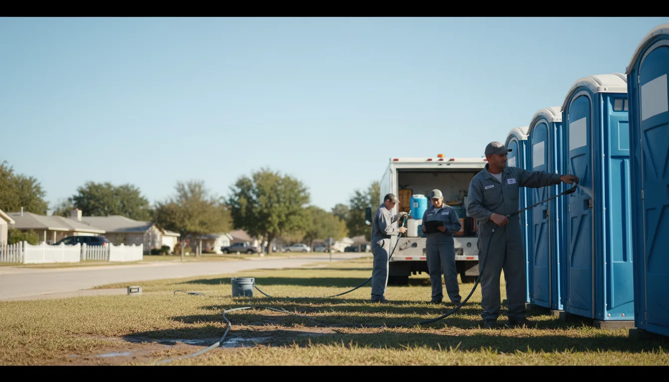 Long-Term Portable Toilet Rental in Bellbrook, OH near me